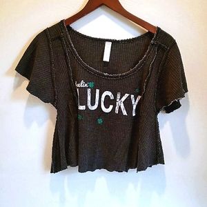 Altar'd state feelin lucky shamrock shirt